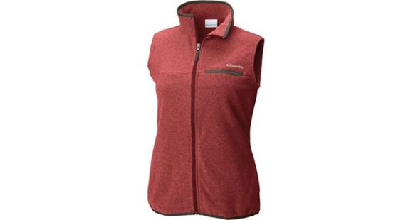 Columbia Mountain Crest Vest, Rose Dust, S - Women's, 1801981677-S