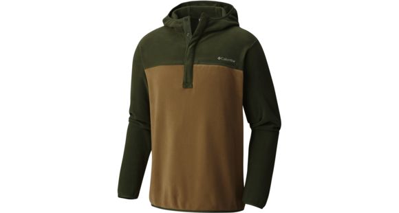 Columbia Mountain Side Hooded Jacket - Men's-Trail/Surplus Green-Medium