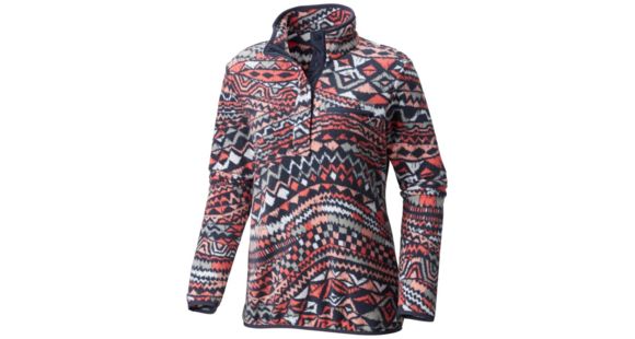 Columbia Mountain Side Printed Pull Over Jacket - Women's, Nocturnal Print, M, 1715661591M