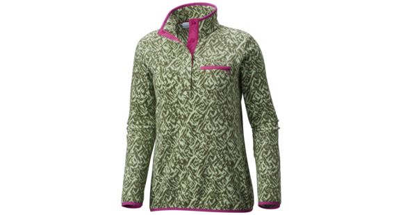 Columbia Mountain Side Printed Pull Over Jacket - Women's, Cypress Ikat Print, M, 1715661316M