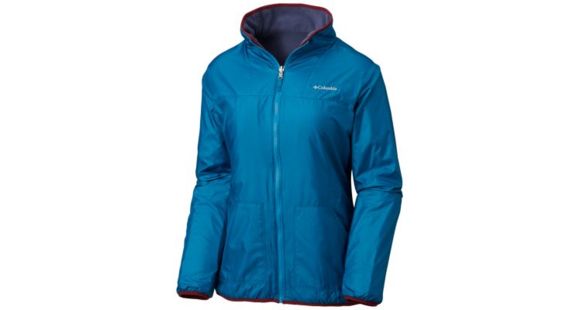 Columbia Mountain Side Reversible Fleece Jacket - Women's, Lagoon, Small, 1804621445-S