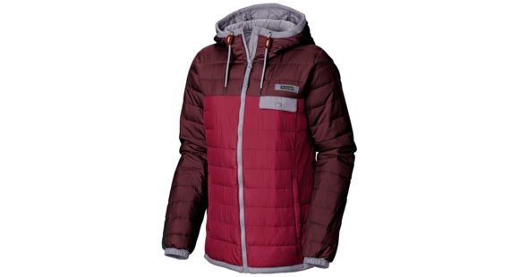 Columbia Mountainside Full Zip Jacket - Women's, Pomegranate/Rich Wine, Medium, 1788231623-M