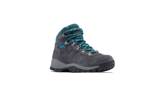 Columbia Newton Ridge Plus Waterproof Amped Hiking Boot - Womens, Shark/River Blue, 7.5US, 1718821013Shk,RvrBl7.5