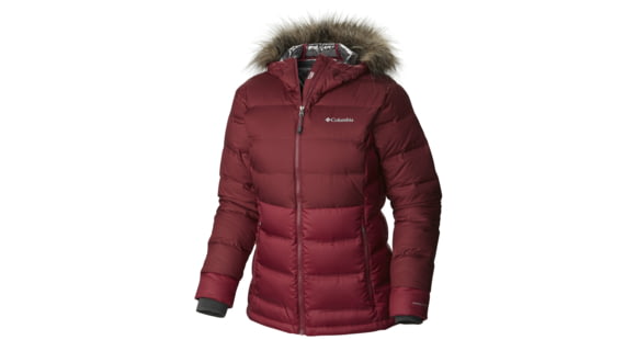 Columbia North Protection Hooded Jacket - Women's-Chianti-Small