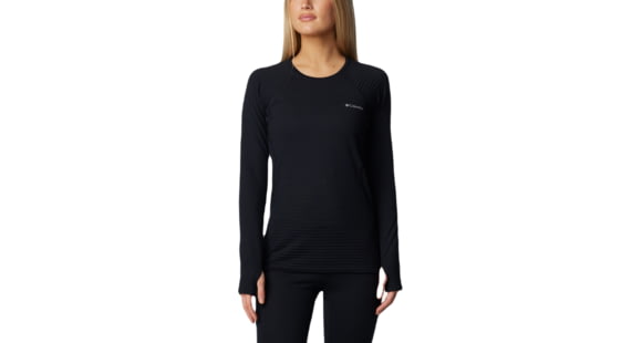 Columbia Omni Heat Helix Baselayer Crew - Women's, Black, Large, 2086551010-L