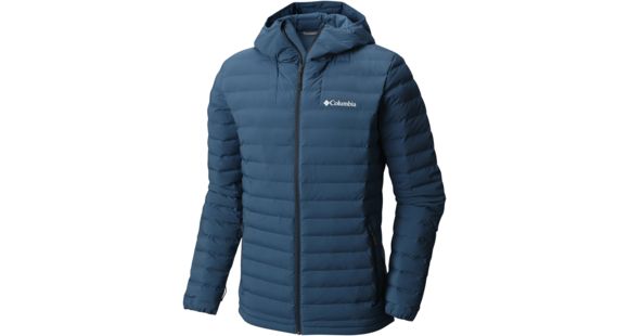 Columbia Open Site Hooded Jacket - Men's-Blue Heron-Medium