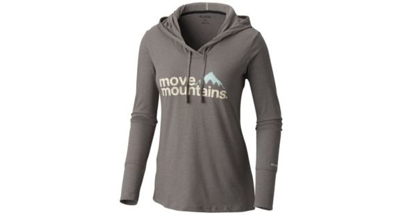Columbia Outdoor Elements Hoodie - Women's, Charcoal Heather, Medium, 1804771030-M