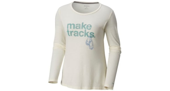 Columbia Outdoor Elements Long Sleeve Tee - Women's, Light Bisque Heather, Large, 1804751106-L