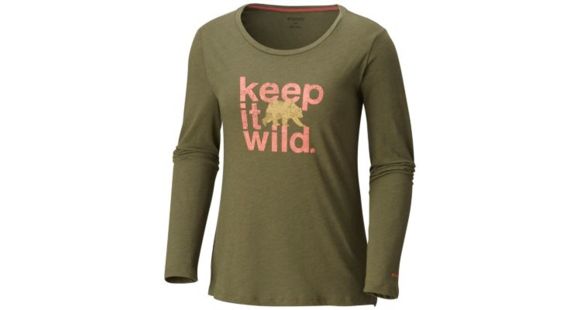 Columbia Outdoor Elements Long Sleeve Tee - Women's, Nori Heather, Large, 1804751383-L