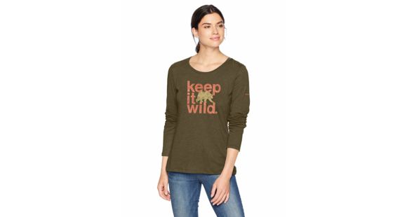 Columbia Outdoor Elements LS Tee, Nori Heather, 3X - Women's, 1804753383-3X