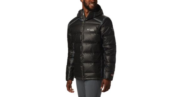 Columbia OutDry Ex Alta Peak Down Jacket - Men's, Black Heather, Large, 1864131010-L