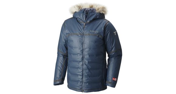 Columbia OutDry Ex Diamond HeatZone Jacket - Men's-Night Tide-Medium