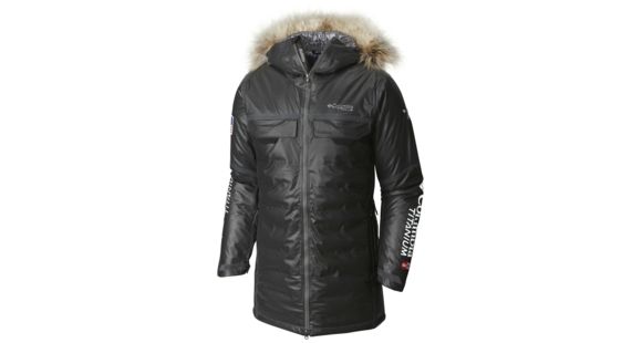 Columbia OutDry Ex Diamond HeatZone Long Parka - Men's-Black-Small