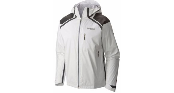 Columbia OutDry Ex Diamond Shell - Men's-White-Large