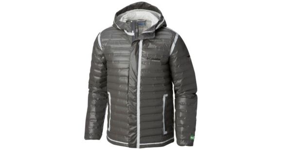 Columbia OutDry Ex Eco Down Jacket - Men's, Bamboo Charcoal, Small, 1761071030-S