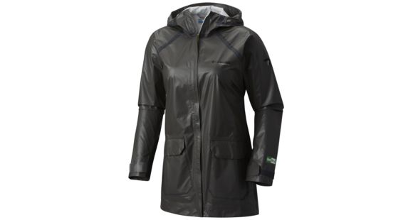 Columbia OutDry Ex ECO Rain Shell Jacket - Women's, Bamboo Charcoal, M, 1723811030M