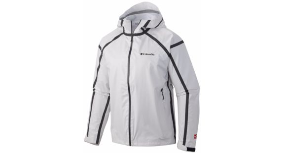 Columbia OutDry Ex Gold Tech Shell Jacket - Men's-White-Large