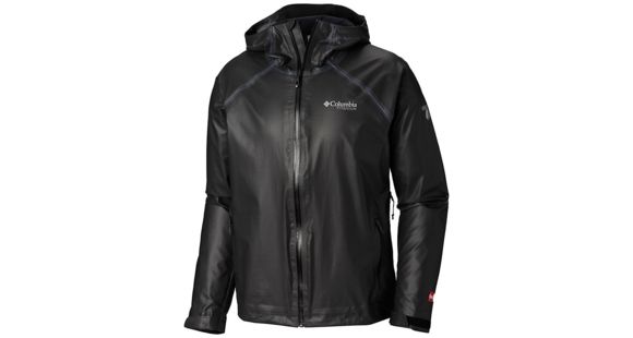Columbia OutDry Ex Reign Jacket - Men's, Black Heather, Small, 184909-010-S