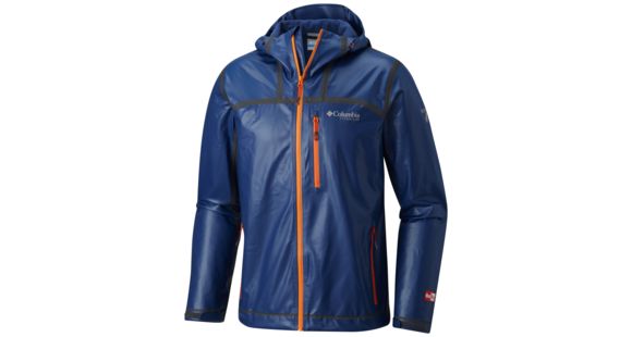 Columbia OutDry Ex Stretch Hooded Shell Jacket - Men's, Carbon, L, 1711861469L