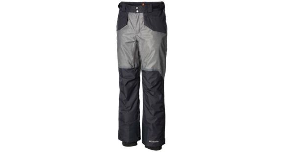 Columbia OutDry Glacial Hybrid Pant - Men's, Charcoal Heather/Black, Large, Regular Inseam, 1798691030-L-R
