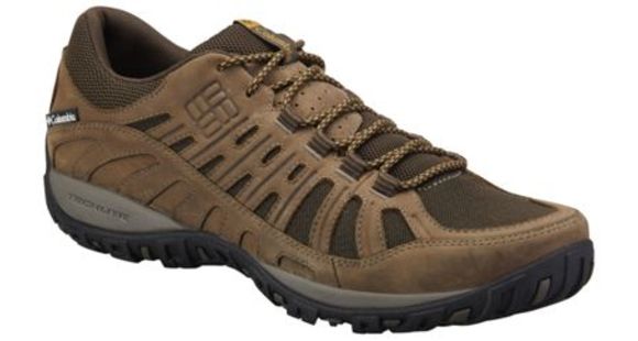 Columbia Peakfreak Enduro Leather Hiking Shoe - Men's-Cordovan/Dk Banana-Wide-11 US
