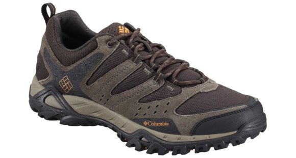 Columbia Peakfreak XCRSN Hiking Shoe - Men's-Mud/Bright Copper-Medium-9 US