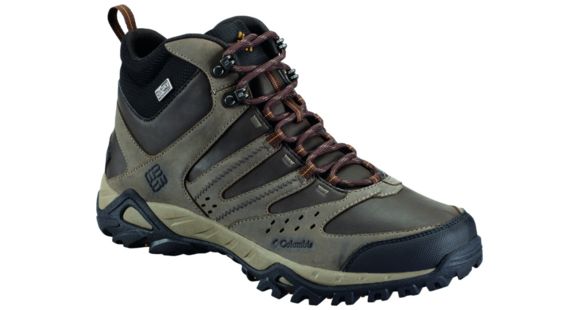 Columbia PeakFreak XCRSN Mid Leather OutDry Hiking Boot - Men's-Mud/Caramel-Medium-10