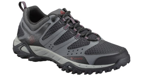 Columbia PeakFreak XCRSN XCEL Hiking Shoe - Men's-Charcoal/Chili-Medium-9.5