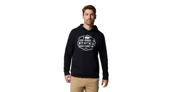 Columbia PFG High Side Hoodie - Men's, Black/High Side, L, 2121031-010-L