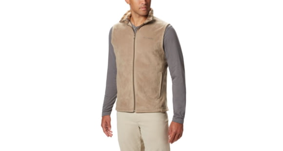 Columbia PHG Fleece Vest, Flax, RT Edge, L - Men's, 1625601251-L