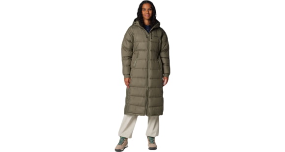 Columbia Pike Lake II Long Jacket - Women's, Stone Green, Extra Large, 2051351397-XL