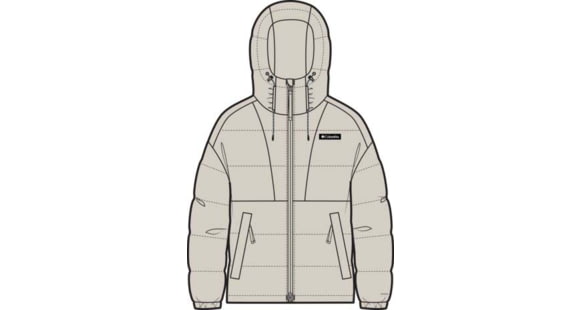 Columbia Pike Lake III Hooded Jacket - Women's, Dark Stone, Extra Large, 2133561-278-XL