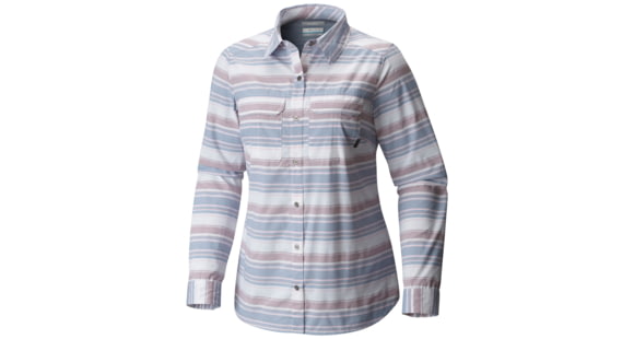 Columbia Pilsner Peak Stripe Long Sleeve Shirt - Women's-Beacon Stripe-Small