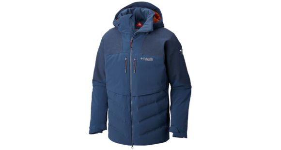 Columbia Powder Keg II Down Jacket - Men's, Dark Mountain, Extra Large, 1798561478-XL