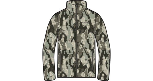 Columbia Powder Lite II Printed Jacket - Men's, Stone Green Treebark Print, Medium, 2098391-397-M