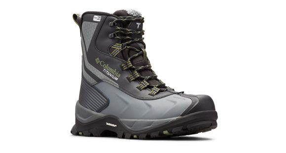 Columbia Powderhouse Titanium Omni-Heat 3D OutDry Boot - Men's, Black/Mosstone, 9 US, Medium, 1791181010-9