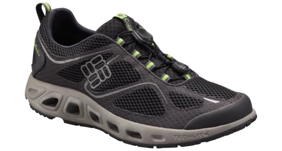 Columbia Powervent Watersport Shoe - Men's-Black/Nuclear-Medium-10.5 US