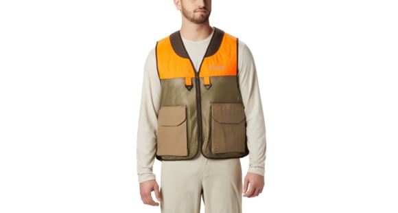 Columbia Ptarmigan Bird Vest, Flax, XL - Men's, 1618961250-XL
