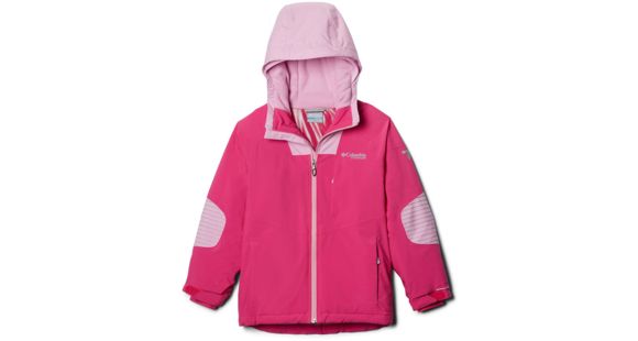 Columbia Rad To The Bone II Stretch Jacket - Kids, Pink Ice/Pink Clover, Medium, 1863401695-M