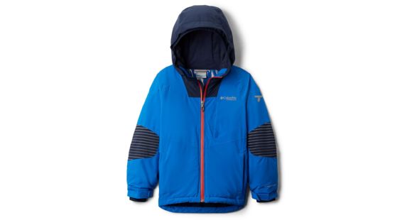 Columbia Rad To The Bone II Stretch Jacket - Kids, Super Blue/Collegiate Navy, Large, 1863401438-L