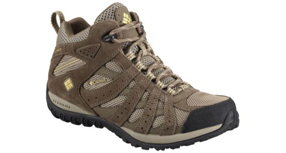 Columbia Redmond Mid Waterproof Hiking Boot - Women's-Oxford Tan/Sunlit-Medium-10 US