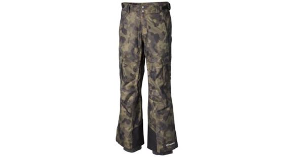 Columbia Ridge 2 Run II Pant - Men's, Peatmoss Camo Lines Print, Large, Regular Inseam, 1521421215-L-R