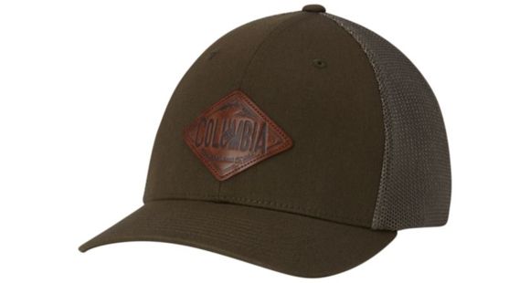 Columbia Rugged Outdoor Mesh Hat, Peatmoss Ripstop Patch, L/XL, 1673861213L/XL