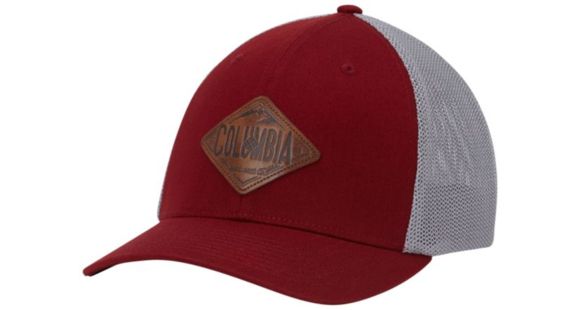 Columbia Rugged Outdoor Mesh Hat, Red Element Ripstop Patch, S/M, 1673861611S/M