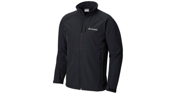 Columbia Ryton Reserve Softshell Jacket - Men's, Black Heather, Black, Medium, 179903-014-M