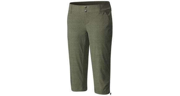 Columbia Saturday Trail Printed Knee Pant - Women's, Cypress Mountain Triangle Prt, Size 10, 18in Inseam, 164133131610