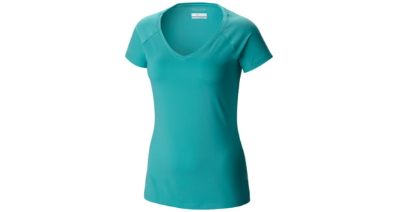 Columbia Saturday Trail Short Sleeve Knit Shirt - Women's-Miami-Medium