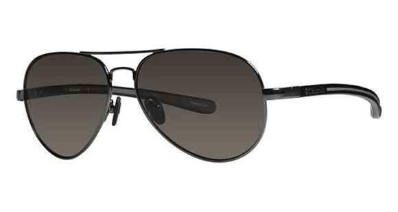 Columbia Seneca Sunglass Frames - Frame Shiny Gunmetal, Black/Grey, Lens Color Grey CBSENECA03