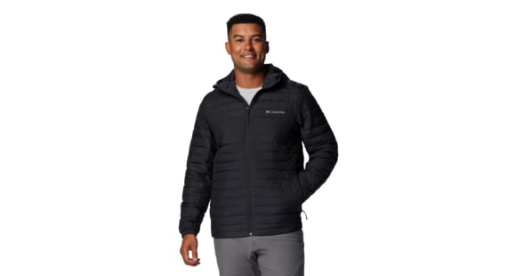 Columbia Silver Falls II Hooded Jacket - Men's, Black, L, 2098721-010-L