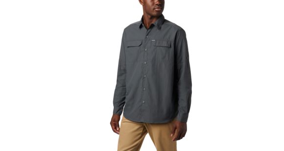 Columbia Silver Ridge 2.0 Long Sleeve Shirt - Men's, Grill, 5X, 183931-028-5X